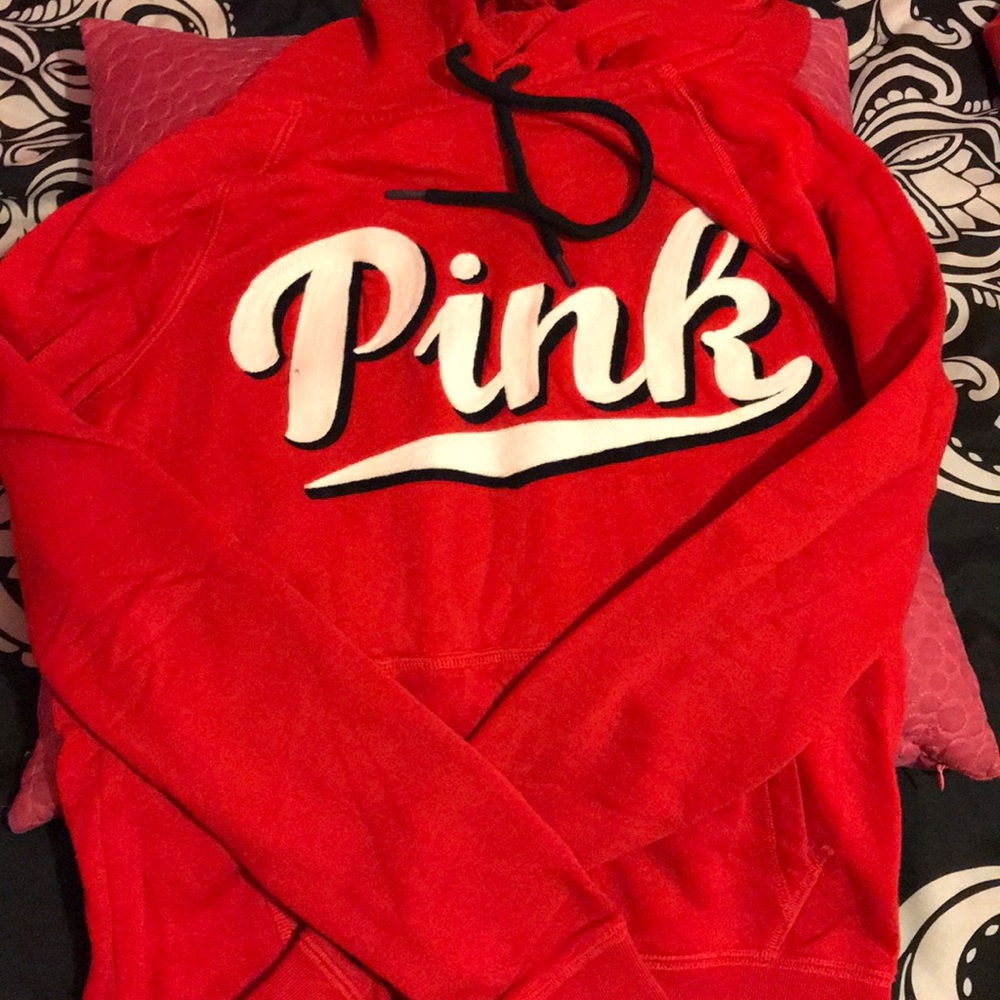 PINK sweatshirt- size xs
